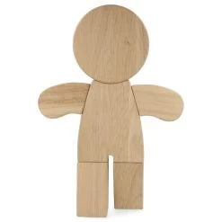 Gingerbread Man Natural Oak - Large -Jouets Séries Magasin 52875
