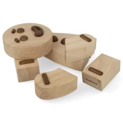 Gingerbread Man Natural Oak - Large -Jouets Séries Magasin 52878