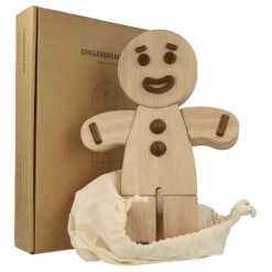 Gingerbread Man Natural Oak - Large -Jouets Séries Magasin 52879