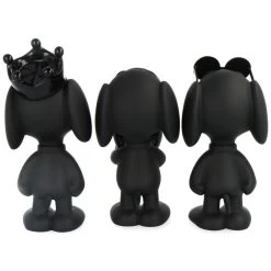 Snoopy XS - Coffret De 3 Pièces - Noir 9 Snoopy XS - Coffret De 3 Pièces - Noir -Jouets Séries Magasin 55112