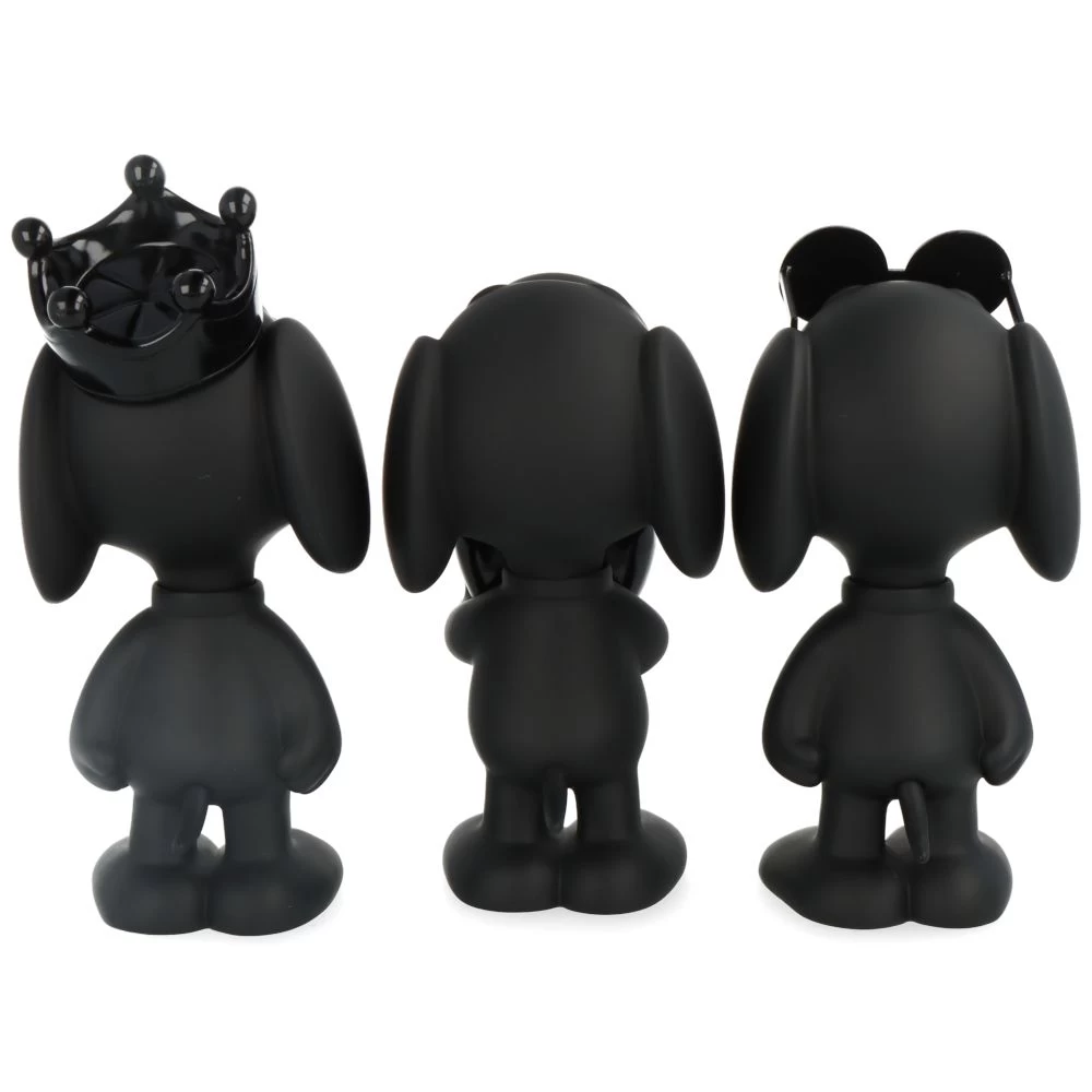 Snoopy XS - Coffret De 3 Pièces - Noir 5 Snoopy XS - Coffret De 3 Pièces - Noir – Image 3