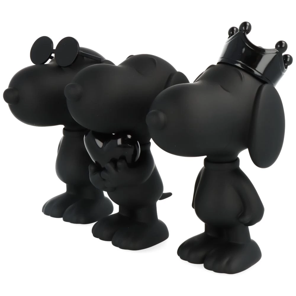 Snoopy XS - Coffret De 3 Pièces - Noir 6 Snoopy XS - Coffret De 3 Pièces - Noir – Image 4