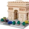 Nanoblock - L'arc De Triomphe De L'étoile Deluxe - NBM 045 1 Nanoblock - L'arc De Triomphe De L'étoile Deluxe - NBM 045 -Jouets Séries Magasin NBM045ARCDETRIOMPHEDEL ETOILE 1