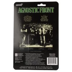 SUPER7 Agnostic Front (Glow In The Dark) - ReAction Figure -Jouets Séries Magasin agnosticfrontGID3