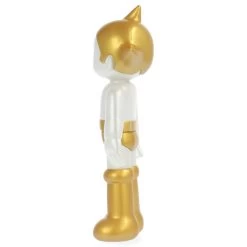 Astro Boy Standing Pearl White -Jouets Séries Magasin astroopeneyegoldwhite4