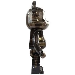 1000% Bearbrick God Selection XXX Black Clear Version -Jouets Séries Magasin bearbrick 1000 xxx blackclear 3