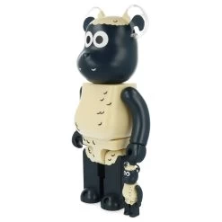 400% + 100% Bearbrick Shaun Le Mouton -Jouets Séries Magasin bearbrick400shaun13