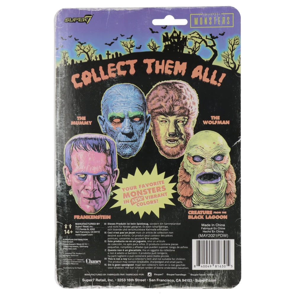 SUPER7 Creature From The Black Lagoon- Universal Monsters Costume Colors - ReAction Figure 6 SUPER7 Creature From The Black Lagoon- Universal Monsters Costume Colors - ReAction Figure – Image 4