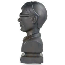 CERAMICK Andy Warhol Bust 60s ASH GOLD -Jouets Séries Magasin busteswarholdslyver50