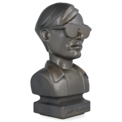 CERAMICK Andy Warhol Bust 60s ASH GOLD -Jouets Séries Magasin busteswarholdslyver52