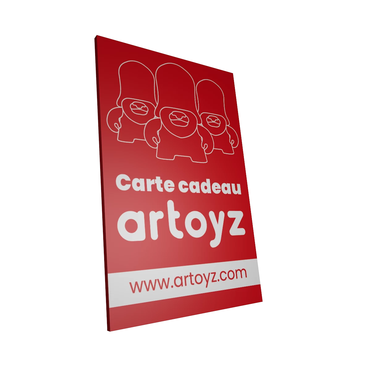 Carte Cadeau Artoyz 3 Carte Cadeau Artoyz