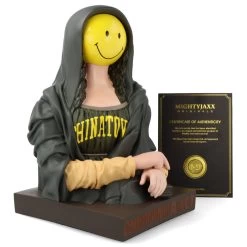 Smiley Mona Lisa By Chinatown Market X Mighty Jaxx -Jouets Séries Magasin chinatown market12