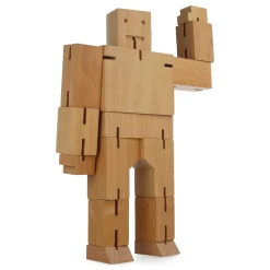Cubebot - Medium - Natural -Jouets Séries Magasin cubebotgrand16