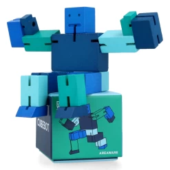 Cubebot - Small - Blue Multi -Jouets Séries Magasin cubebotmoyen48
