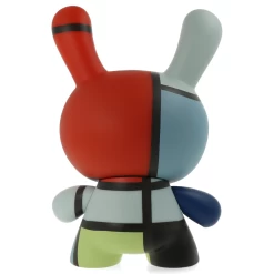 The Met 8" Showpiece Dunny - Mondrian Composition -Jouets Séries Magasin dunnymondrian23