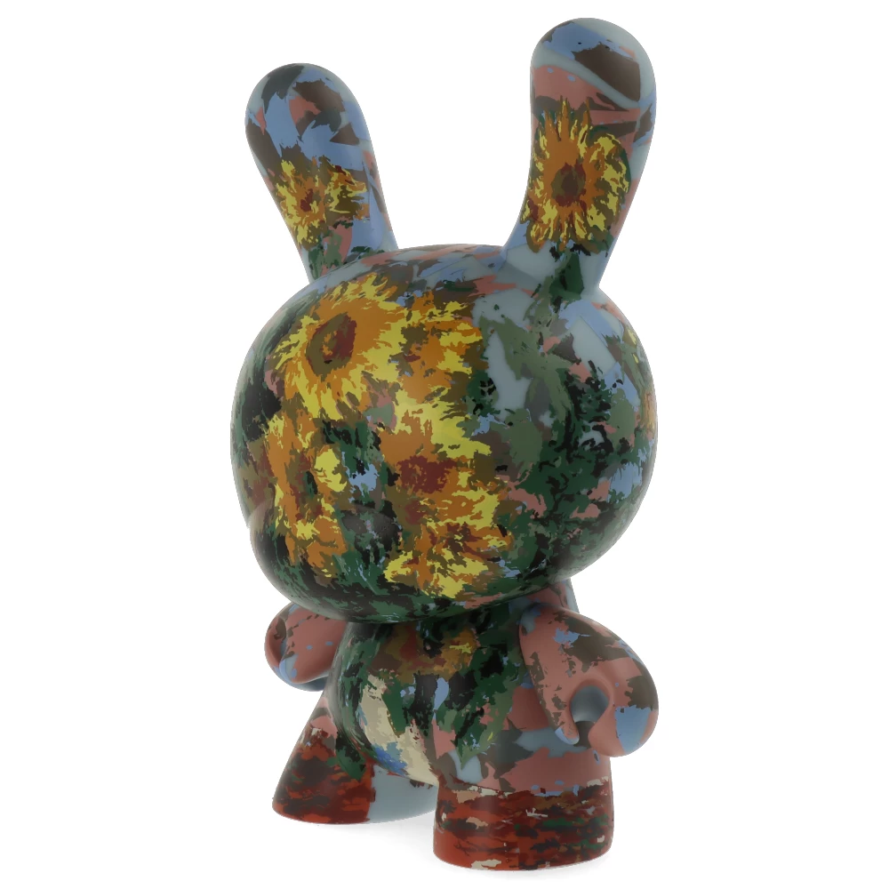 The Met 8" Showpiece Dunny - Monet Bouquet Of Sunflowers 4 The Met 8" Showpiece Dunny - Monet Bouquet Of Sunflowers – Image 2