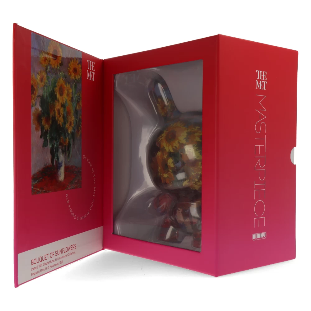 The Met 8" Showpiece Dunny - Monet Bouquet Of Sunflowers 11 The Met 8" Showpiece Dunny - Monet Bouquet Of Sunflowers – Image 9
