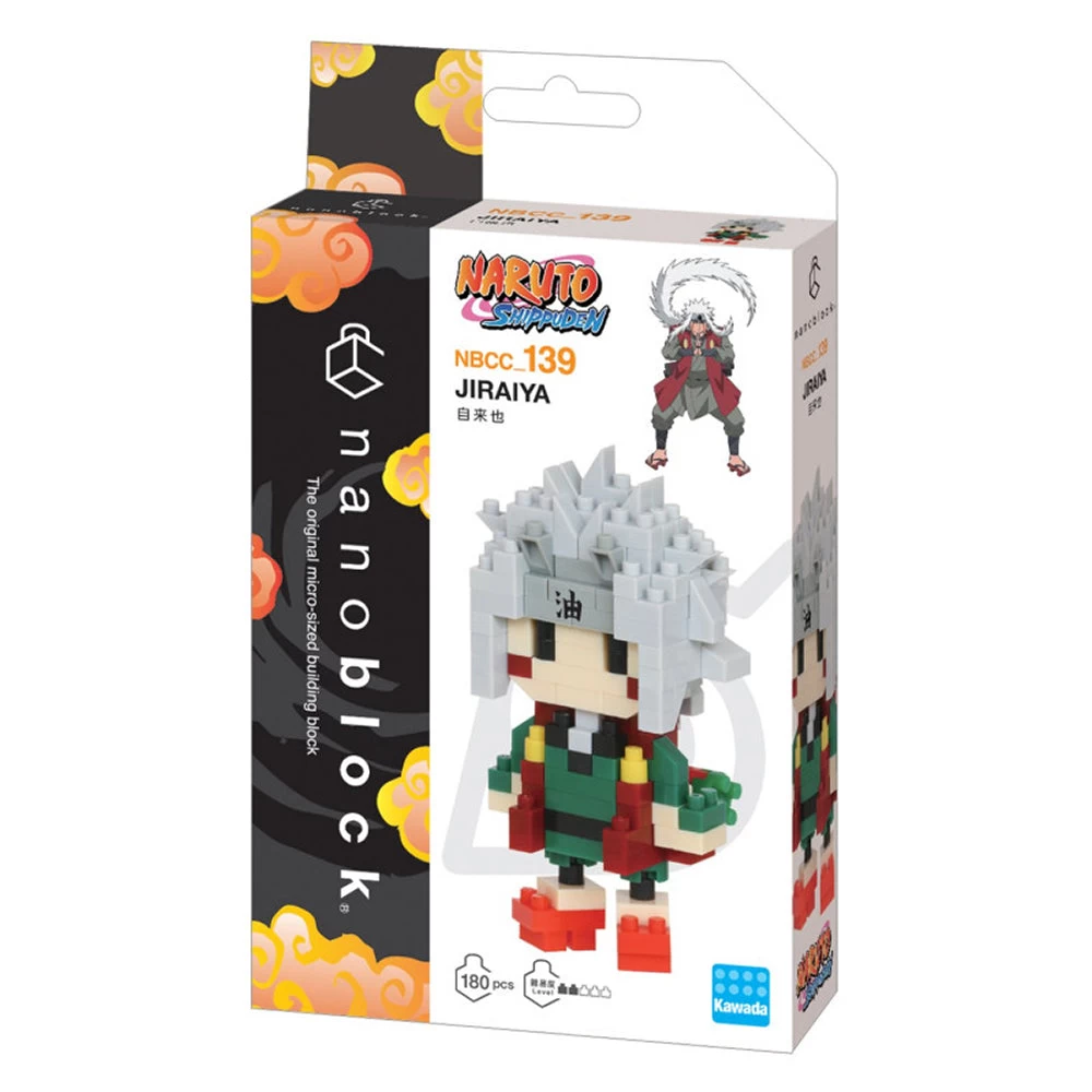 Nanoblock - Naruto Shippuden Jiraya - NBCC 139 5 Nanoblock - Naruto Shippuden Jiraya - NBCC 139 – Image 3