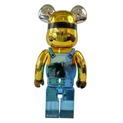 1000% Bearbrick Minion Kevin Chrome Ver. 11 1000% Bearbrick Minion Kevin Chrome Ver. -Jouets Séries Magasin kevin 1000 chrome 4