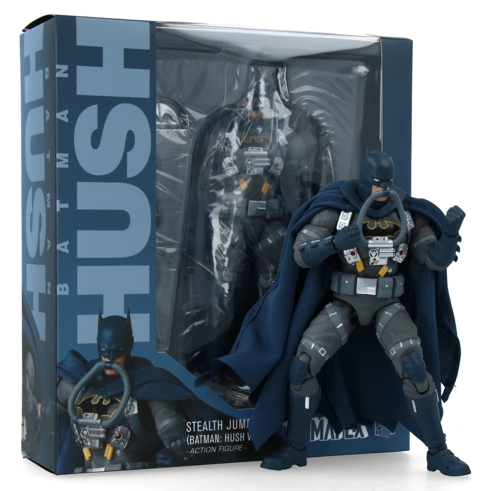 Batman Hush - Figurine Mafex - Stealth Jumper Batman 13 Batman Hush - Figurine Mafex - Stealth Jumper Batman – Image 11