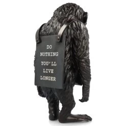 Monkey Sign Bronze Statue 2 - Banksy X Medicom Toy -Jouets Séries Magasin monkeysignbronze12