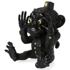 More Evil Monkeys - Black - Set De 3 Pièces -Jouets Séries Magasin nomoremonkeysblackandgold69