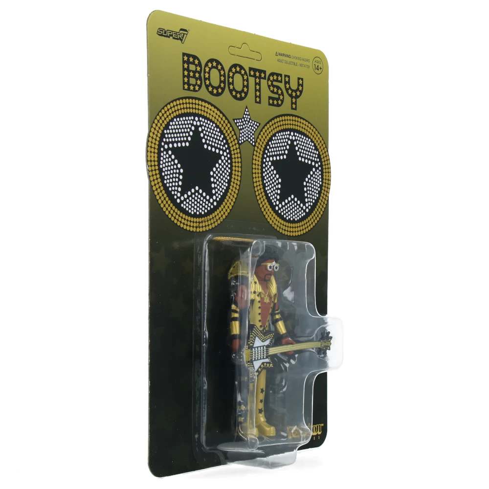SUPER7 Bootsy Collins Reaction Figures - Black & Gold 6 SUPER7 Bootsy Collins Reaction Figures - Black & Gold – Image 4