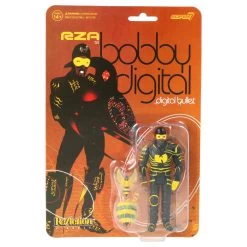 SUPER7 RZA Bobby Digital - ReAction Figure (Digital Bullet)