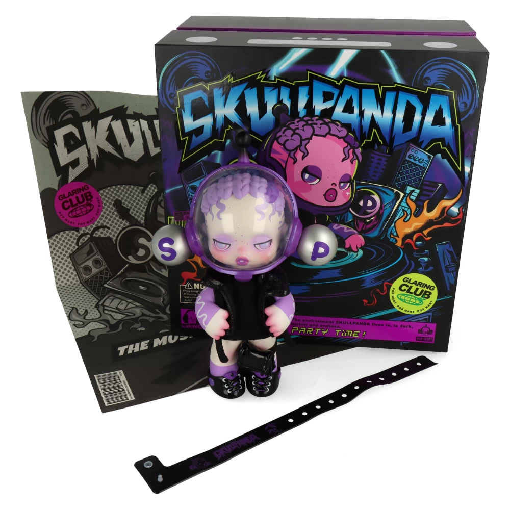 Skullpanda OOTD Glaring Figurine 11 Skullpanda OOTD Glaring Figurine – Image 9