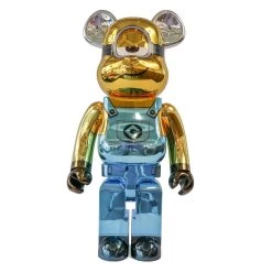 1000% Bearbrick Minion Stuart Chrome Ver.