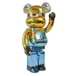 1000% Bearbrick Minion Stuart Chrome Ver. 13 1000% Bearbrick Minion Stuart Chrome Ver. -Jouets Séries Magasin stuart 1000 chrome 6
