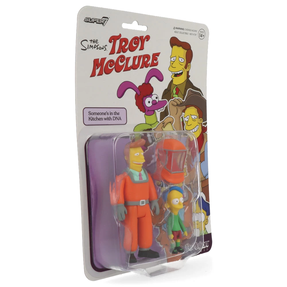 SUPER7 The Simpsons ReAction Wave 2 - Troy McClure Someone’s In The Kitchen With DNA 4 SUPER7 The Simpsons ReAction Wave 2 - Troy McClure Someone’s In The Kitchen With DNA – Image 2